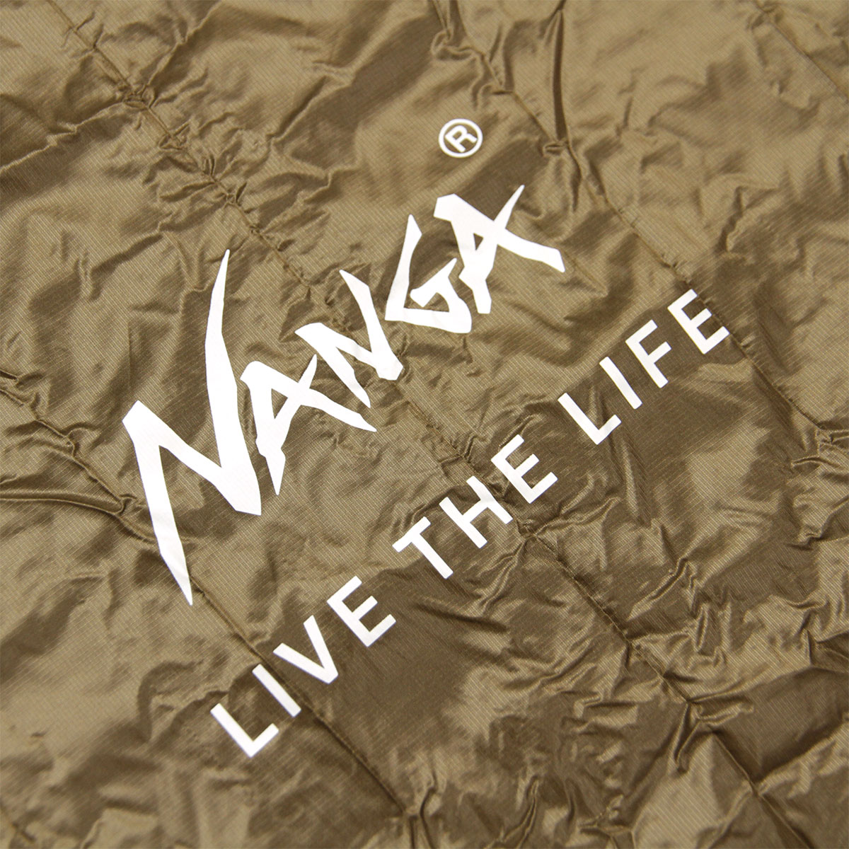 ナンガ バッグ 正規販売店 NANGA エコバッグ コンパクト NANGA POCKETABLE ECO BAG (LIVE THE LIFE) COYOTE