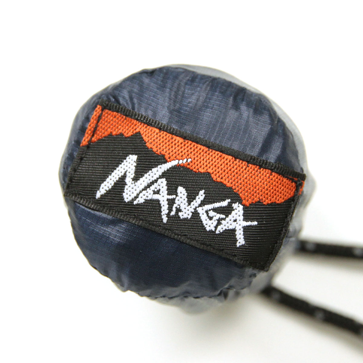 ナンガ バッグ 正規販売店 NANGA エコバッグ コンパクト NANGA POCKETABLE ECO BAG (LIVE THE LIFE) NVY NAVY