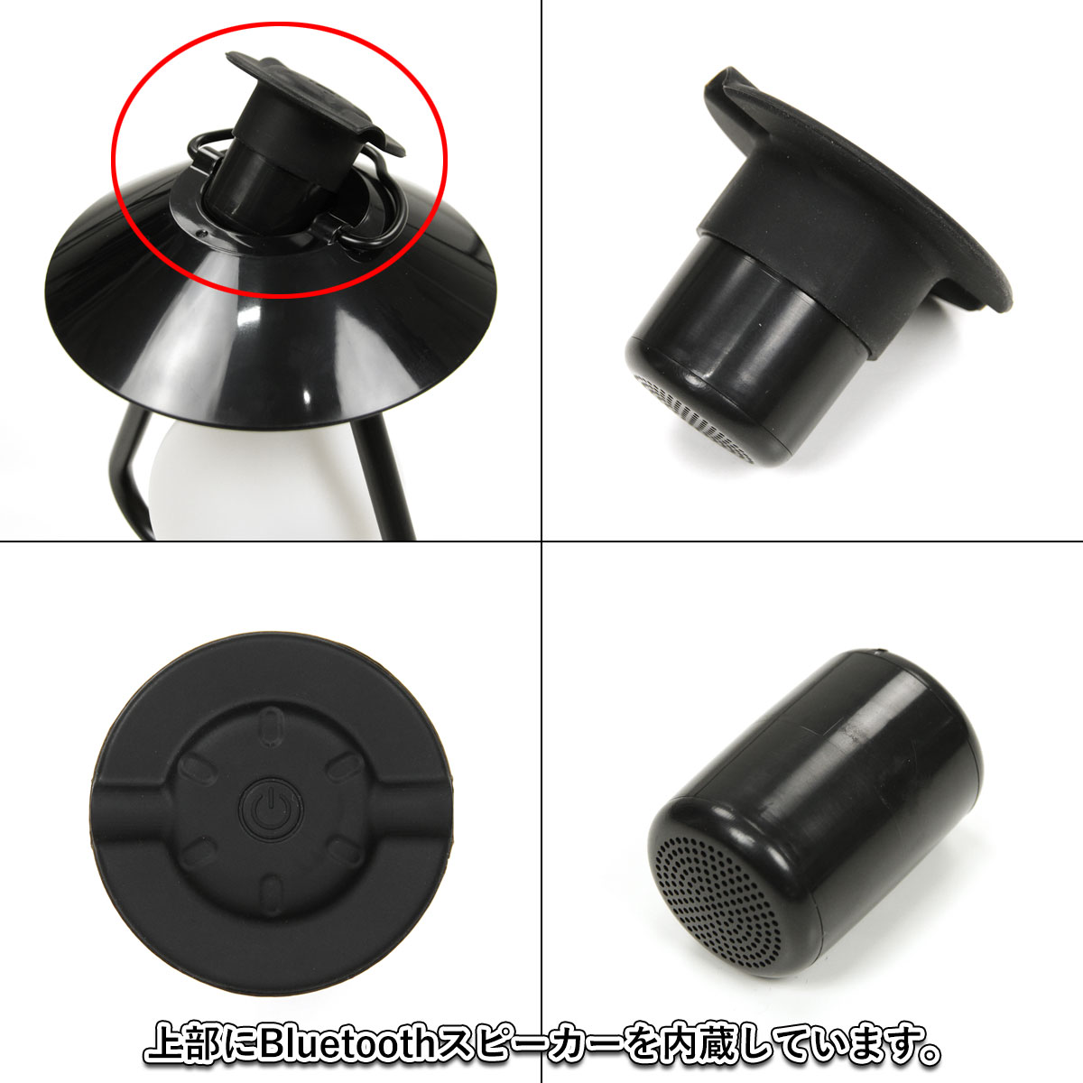 ポーラー ライト 正規販売店 POLER アウトドア ランタン 照明 POLER LANTERN 221ACU9705 BLACK