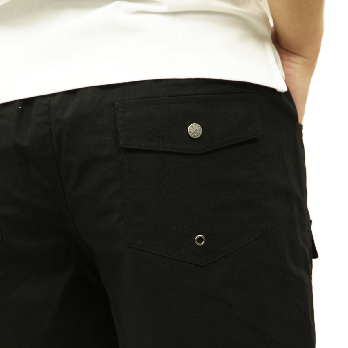 ☆sale/新品/正規品/特価 POLER CT RIP RELAX FIT BUSH SHORTS | Color：OLIVE | Size：S/78cm | ポーラー/ブッシュショーツ ポーラー ハーフパンツ メンズ 正規販売店 POLER ボトムス CT