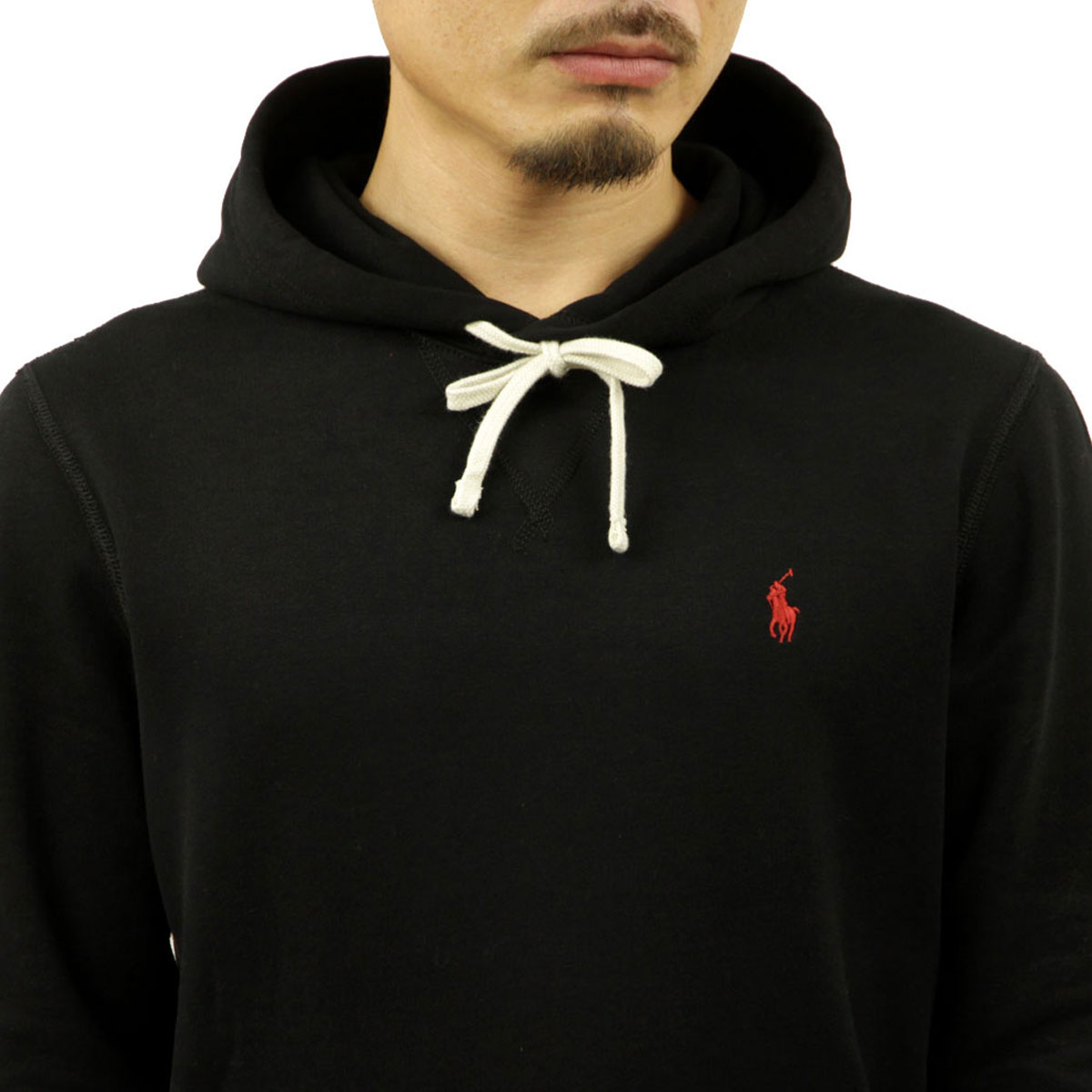 ポロ ラルフローレン パーカー メンズ 正規品 POLO RALPH LAUREN プルオーバーパーカー RL FLEECE PULLOVER HOODIE K221SC25 710766778008 POLO BLACK