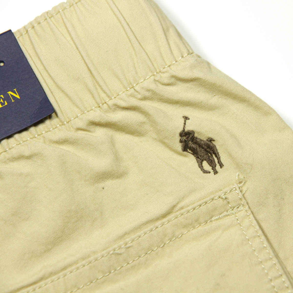 ポロ ラルフローレン ジョガーパンツ メンズ 正規品 POLO RALPH LAUREN リラックスフィット ボトムス ELASTIC WAIST FIELD PANT - RELAXED FIT R221SC60 710835032007 TALLOW CREAM