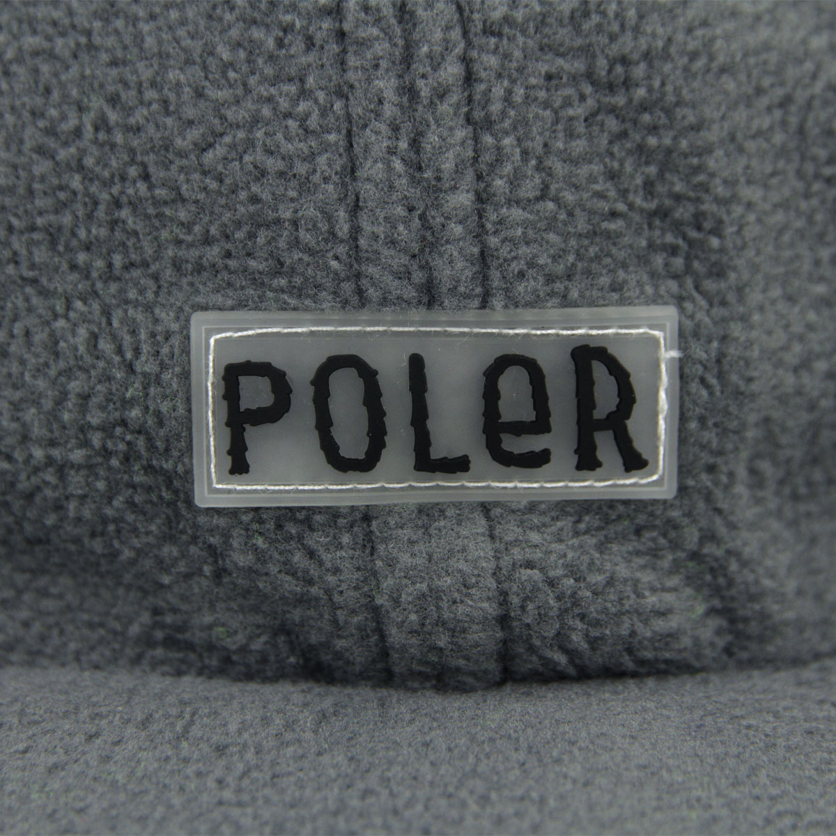 ポーラー メンズ レディース キャップ 正規販売店 POLER 帽子 リバーシブル REVERSIBLE FLEECE CAP 233MCV0096-NVGY NAVY/GRAY