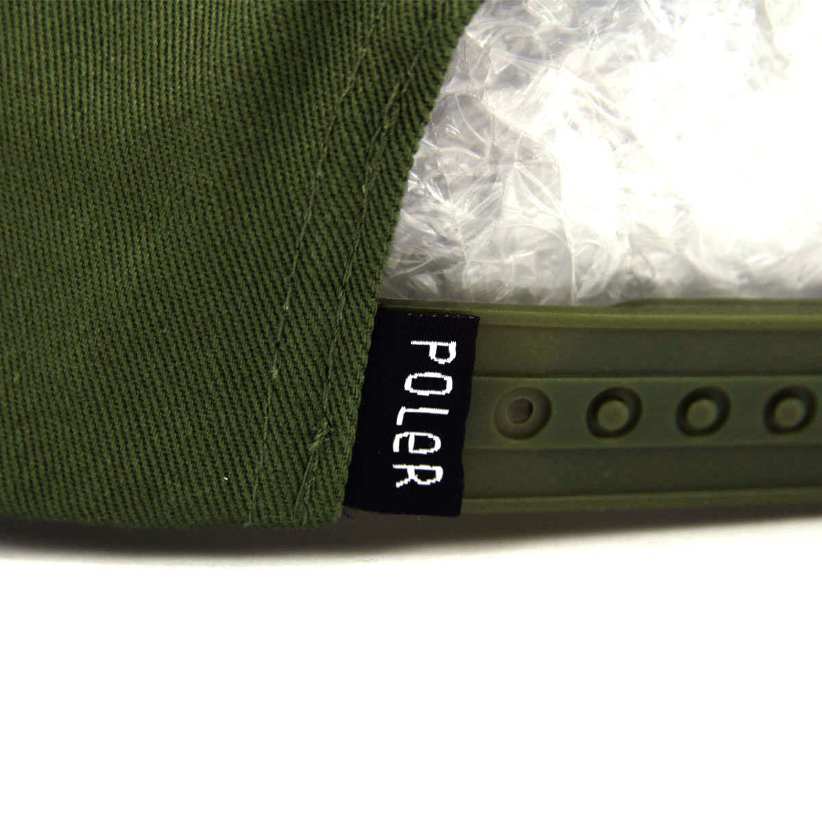 ポーラー メンズ レディース キャップ 正規販売店 POLER 帽子 CAMPING STUFF PATCH HAT 233ACU7003 OLIVE