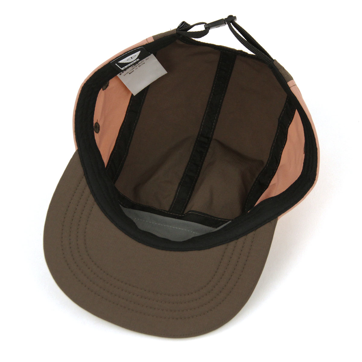 ポーラー メンズ レディース キャップ 正規販売店 POLER 5パネルキャップ ナイロン 帽子 5P NYLON FLOPPY RIP CAP D MCV0040-WIN WINE