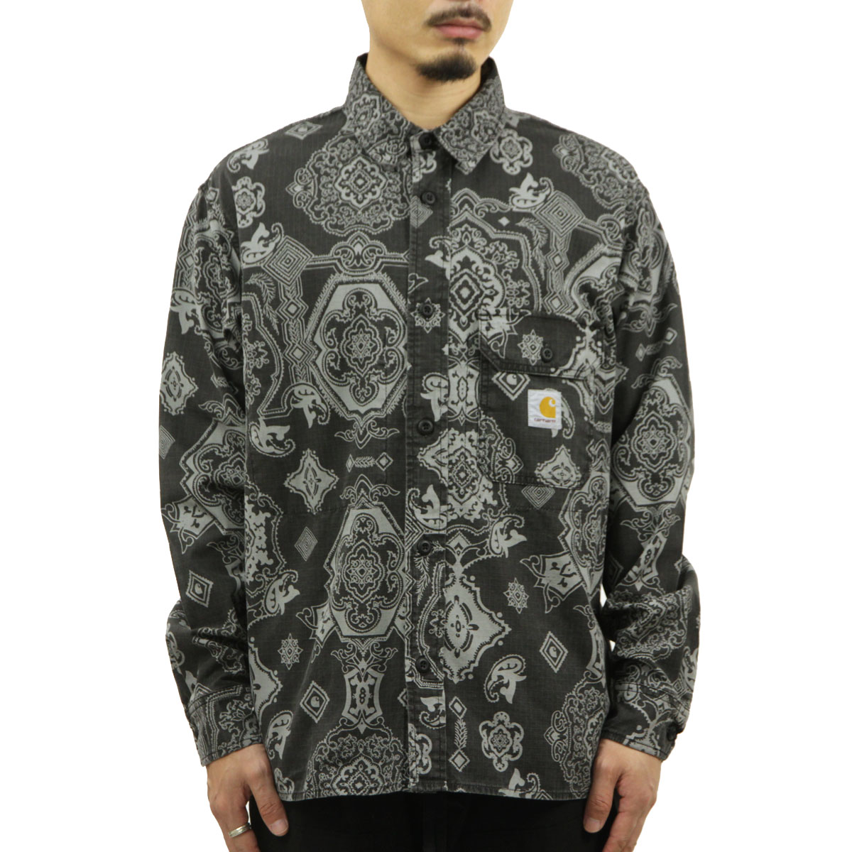 carhartt  カーハート　　ペーズリー柄コーデュロイシャツ 正規取扱店】 Carhartt WIP(カーハート ワークインプログレス