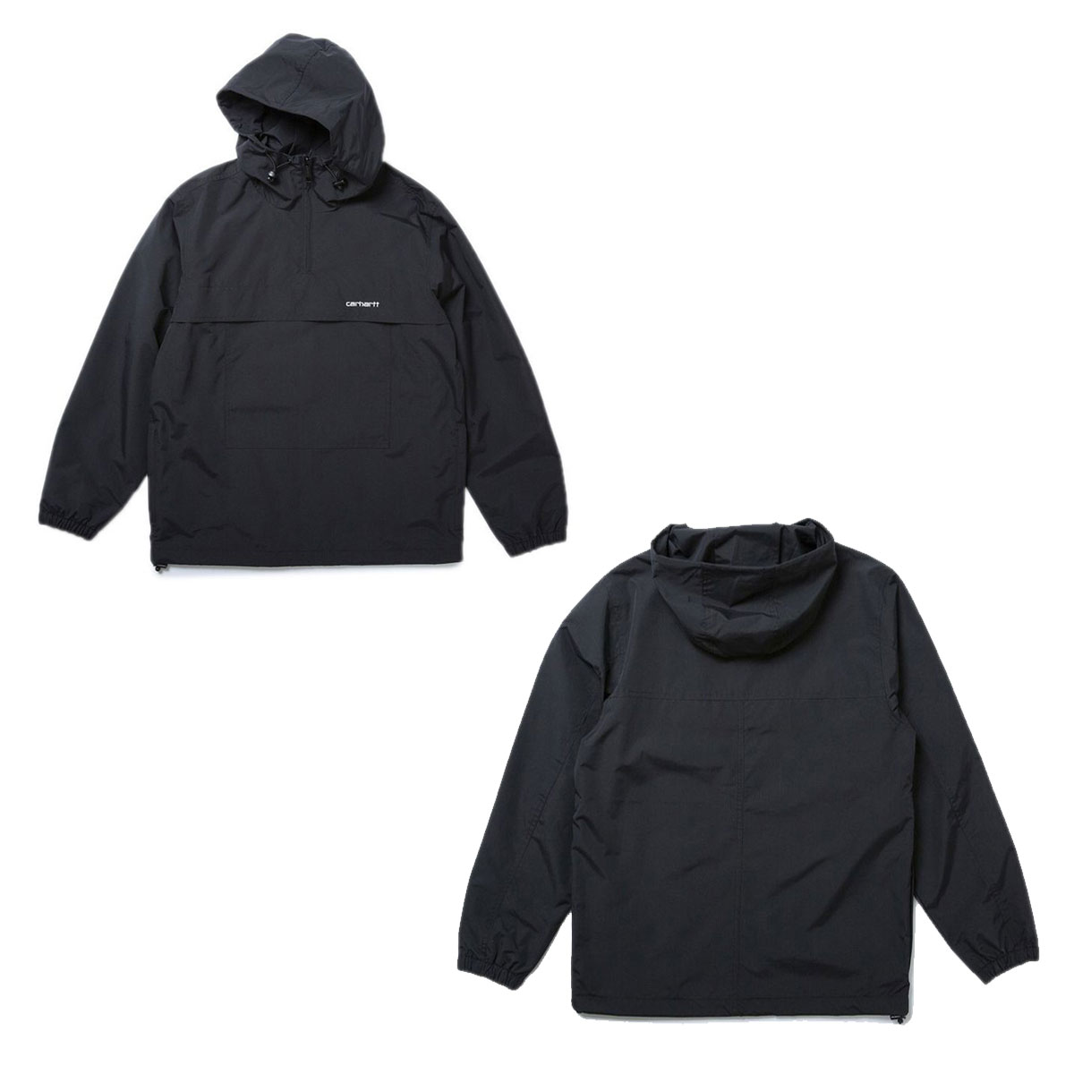 carhartt 黒 ナイロンジャケット M Carhartt カーハート メンズ ウィンドブレーカー 正規品