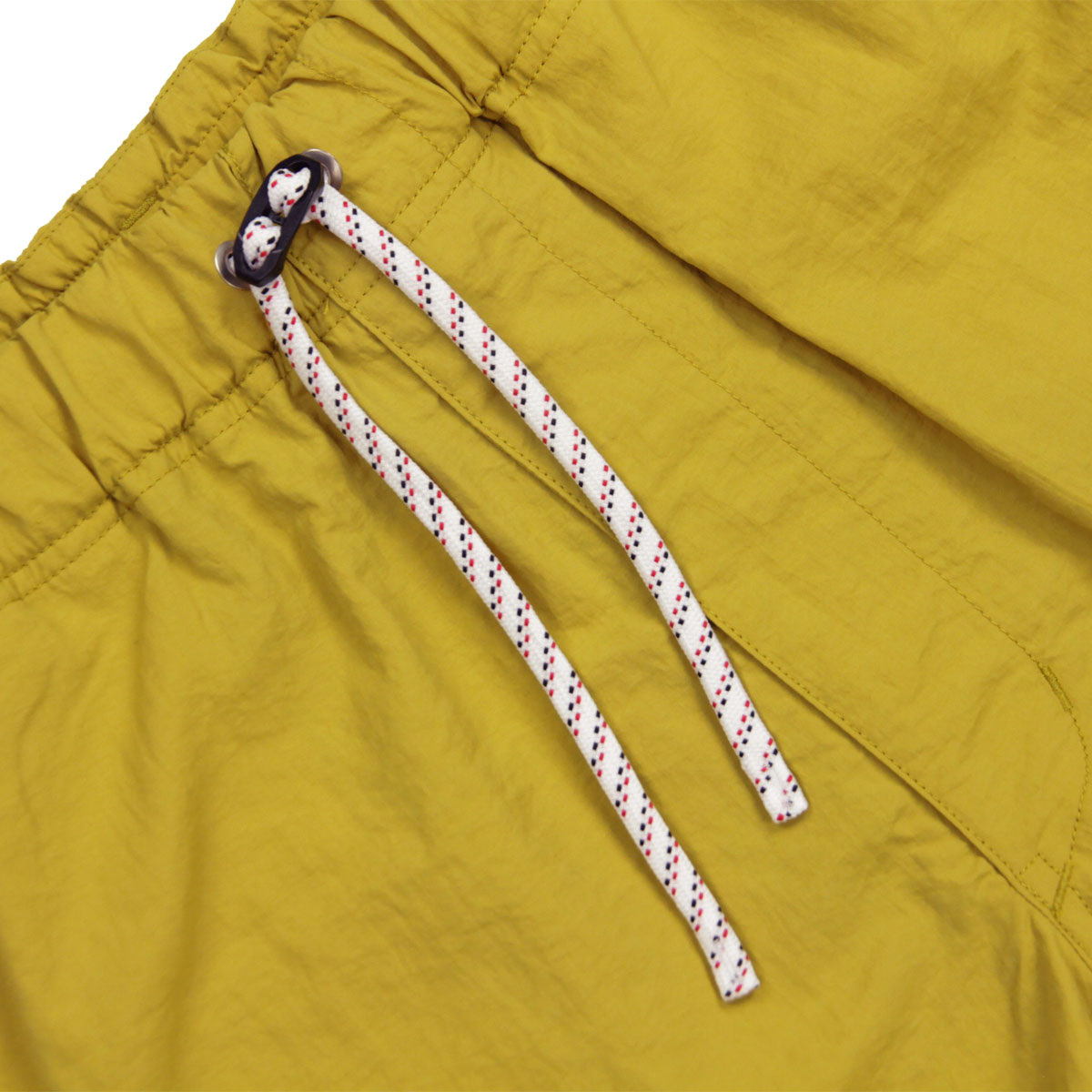 ナンガ メンズ ショートパンツ 正規販売店 NANGA ナイロン ハーフパンツ NYLON TUSSER EASY SHORTS YEL YELLOW NW2321-1I512