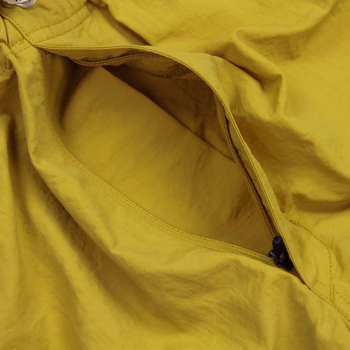 ナンガ メンズ ショートパンツ 正規販売店 NANGA ナイロン ハーフパンツ NYLON TUSSER EASY SHORTS YEL YELLOW NW2321-1I512