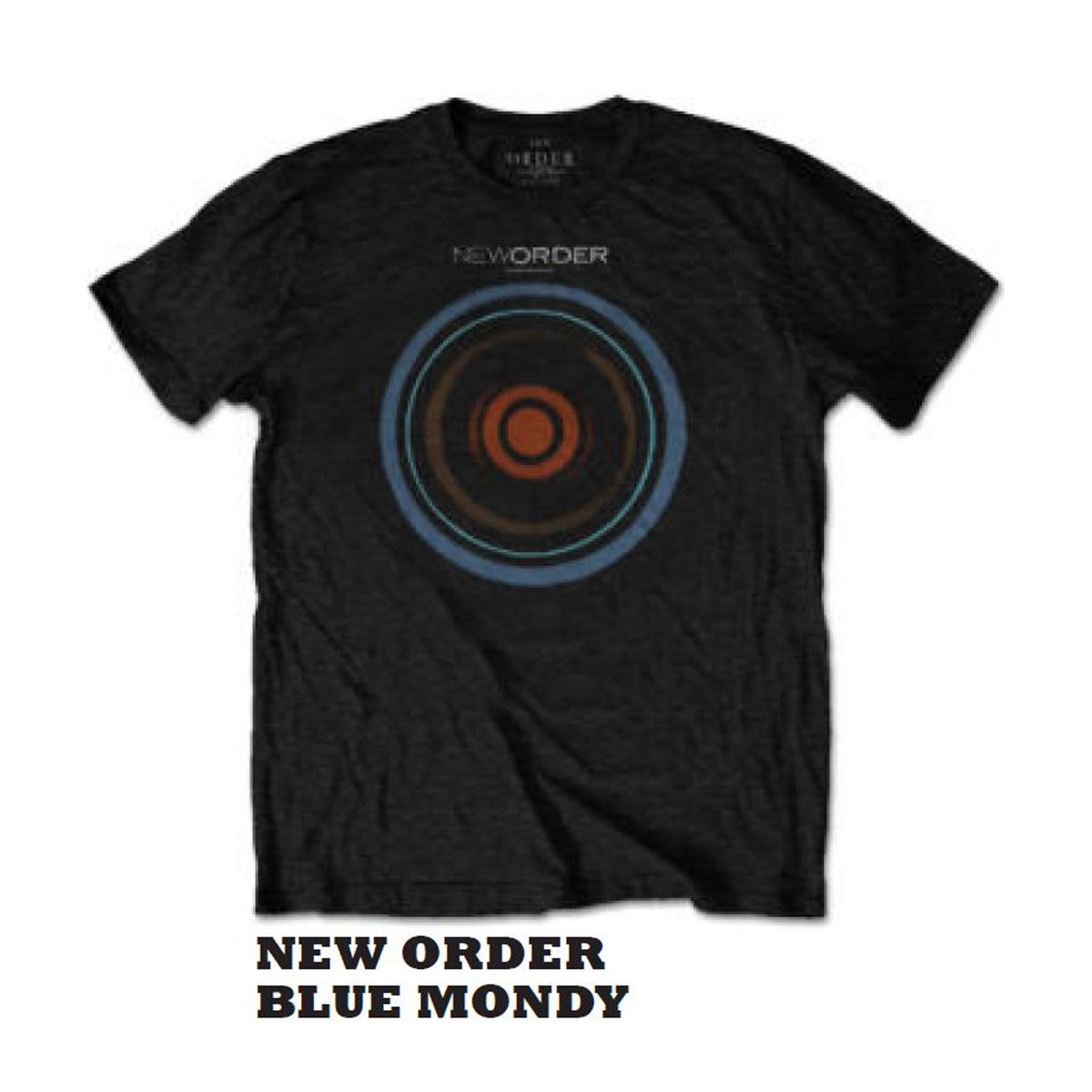 ミュージックティ メンズ バンドTシャツ 正規品 MUSIC TEE ロックTシャツ ニュー・オーダー ブルー・マンデー NEW ORDER BLUE MONDY MUSIC TEE