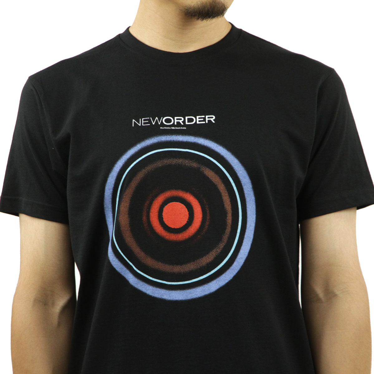 ミュージックティ メンズ バンドTシャツ 正規品 MUSIC TEE ロックTシャツ ニュー・オーダー ブルー・マンデー NEW ORDER BLUE MONDY MUSIC TEE