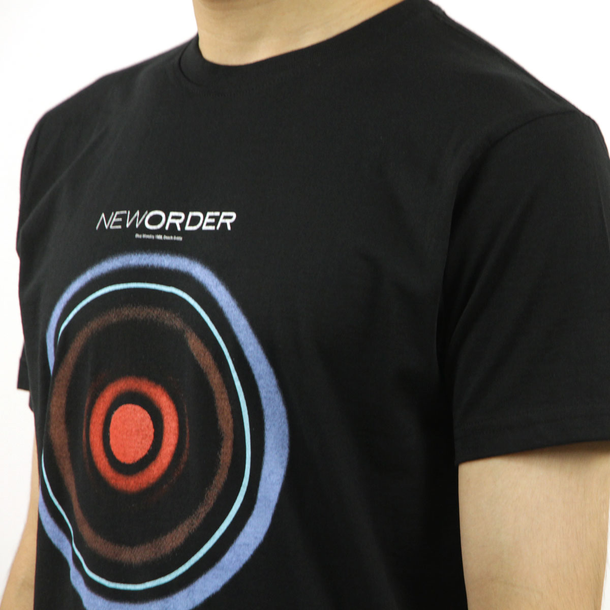 ミュージックティ メンズ バンドTシャツ 正規品 MUSIC TEE ロックTシャツ ニュー・オーダー ブルー・マンデー NEW ORDER BLUE MONDY MUSIC TEE