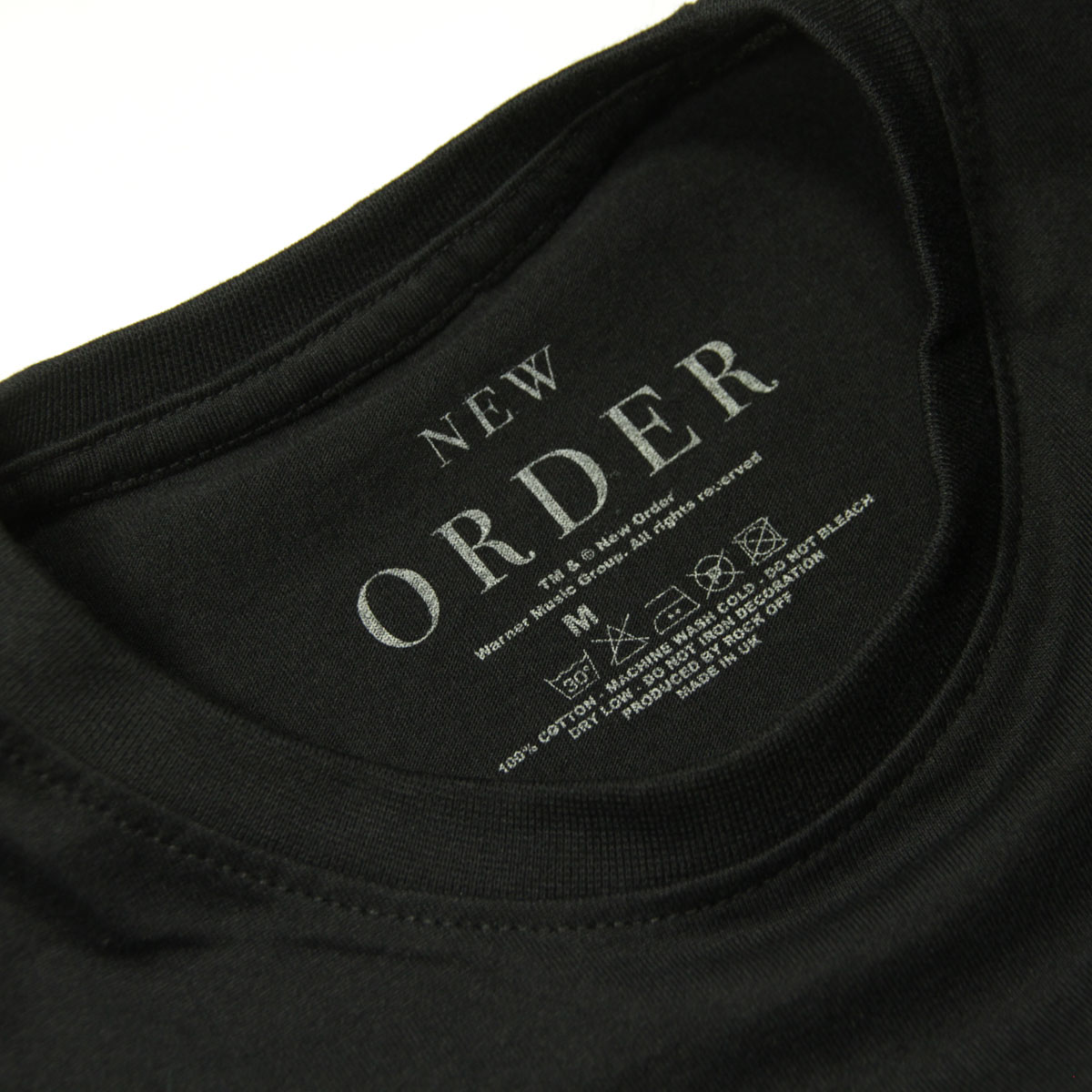 ミュージックティ メンズ バンドTシャツ 正規品 MUSIC TEE ロックTシャツ ニュー・オーダー ブルー・マンデー NEW ORDER BLUE MONDY MUSIC TEE