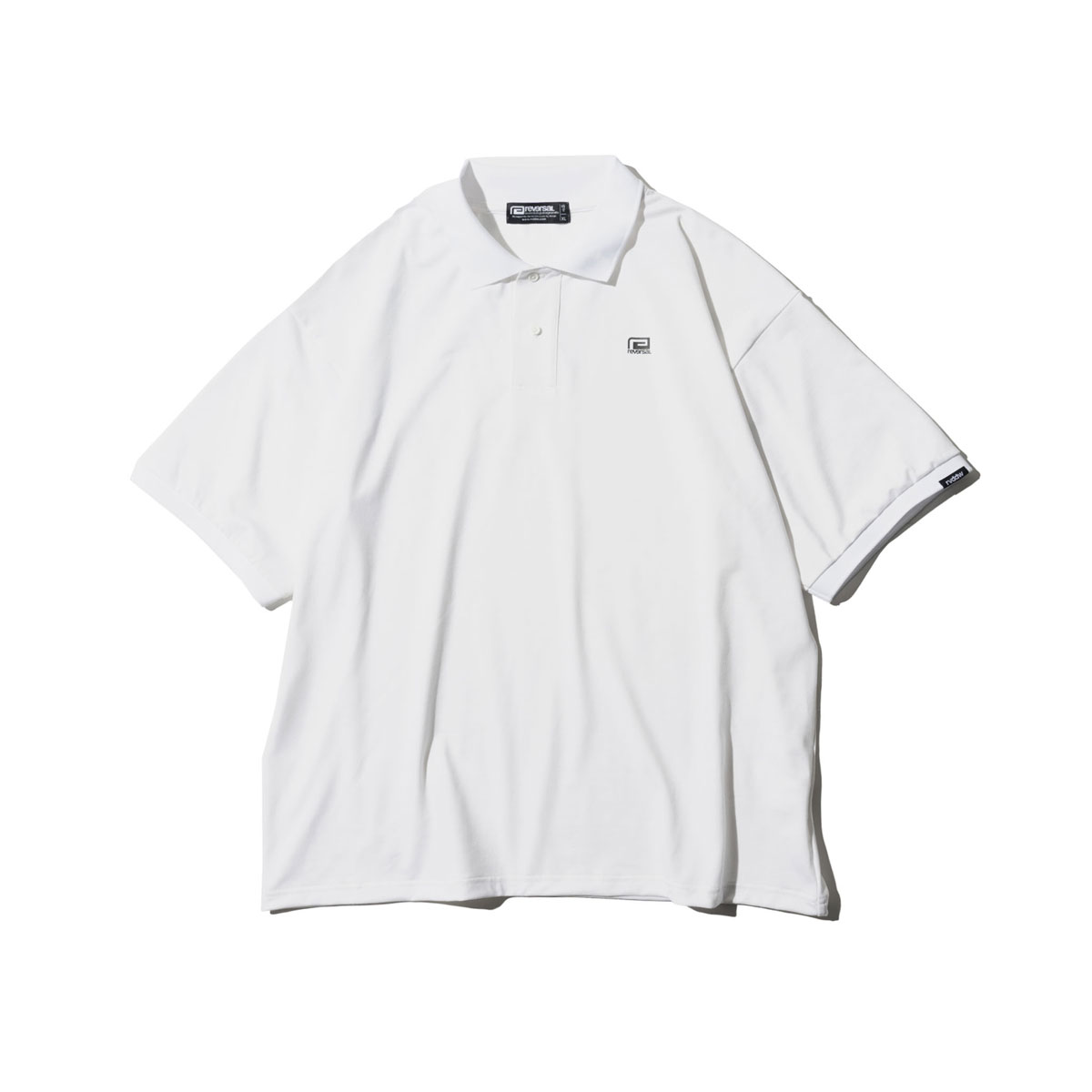 リバーサル メンズ ポロシャツ 正規販売店 REVERSAL ビッグシルエット ドライポロシャツ PEs MVS BIG POLO SHIRT クリスマス プレゼント ラッピング reversal（リバーサル） メンズ ポロシャツ 正規販売店 ビッグ