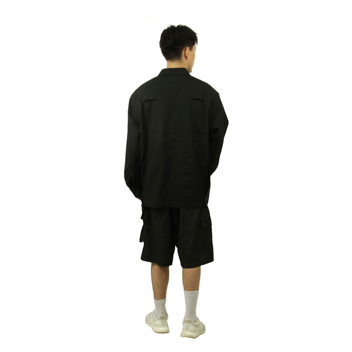 Y-3 ワイスリー メンズ ワークシャツ 正規品 コットン オーバー