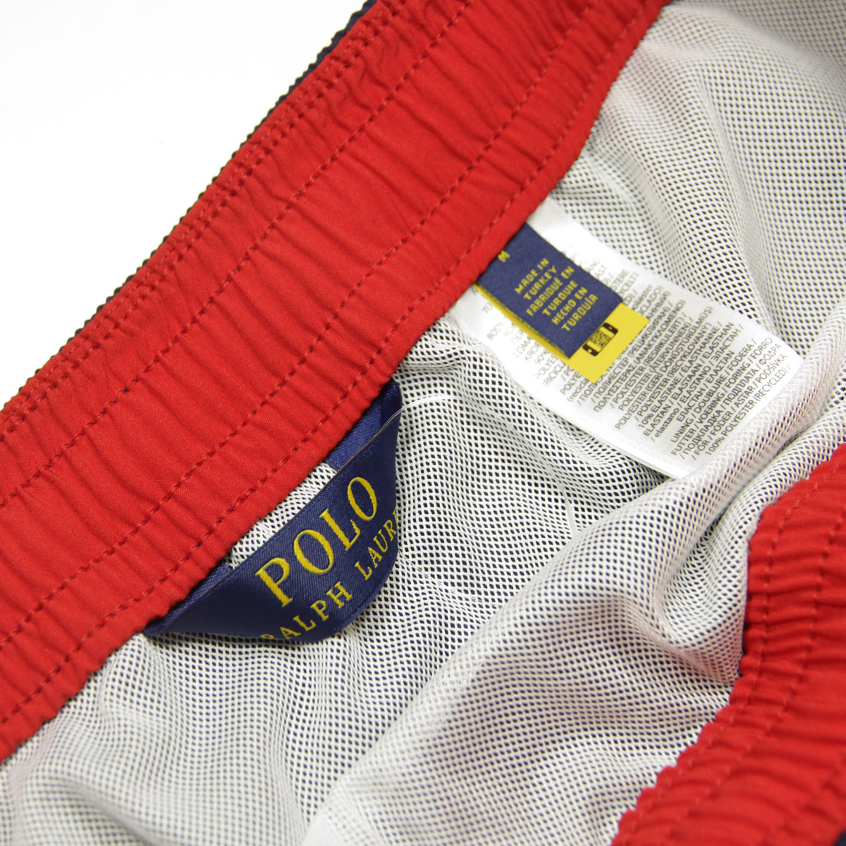 ポロ ラルフローレン メンズ スイムパンツ 正規品 POLO RALPH LAUREN 水着 ロゴ TRAVELER SWIM SHORT MID TRUNK NAVY 710910260