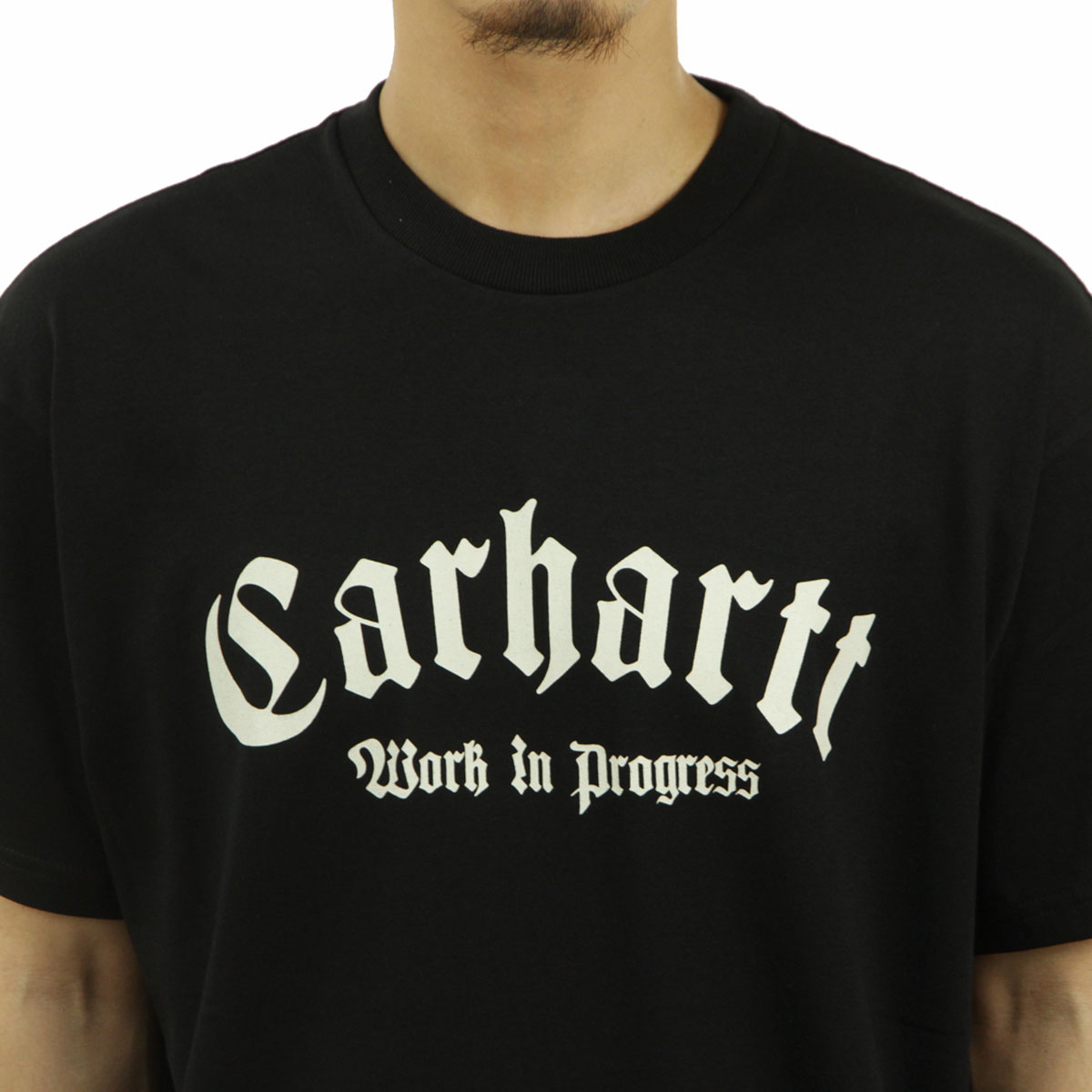 【Carhartt x TRESOR】半袖 ロゴ Tシャツ ブラック / 送料無料 Carhartt カーハート メンズ 半袖Tシャツ 正規品 CARHARTT WIP