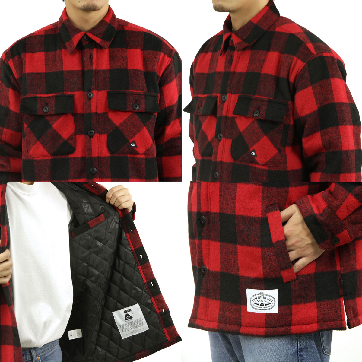 POLeR（ポーラー） メンズ シャツジャケット 正規販売店 アウター