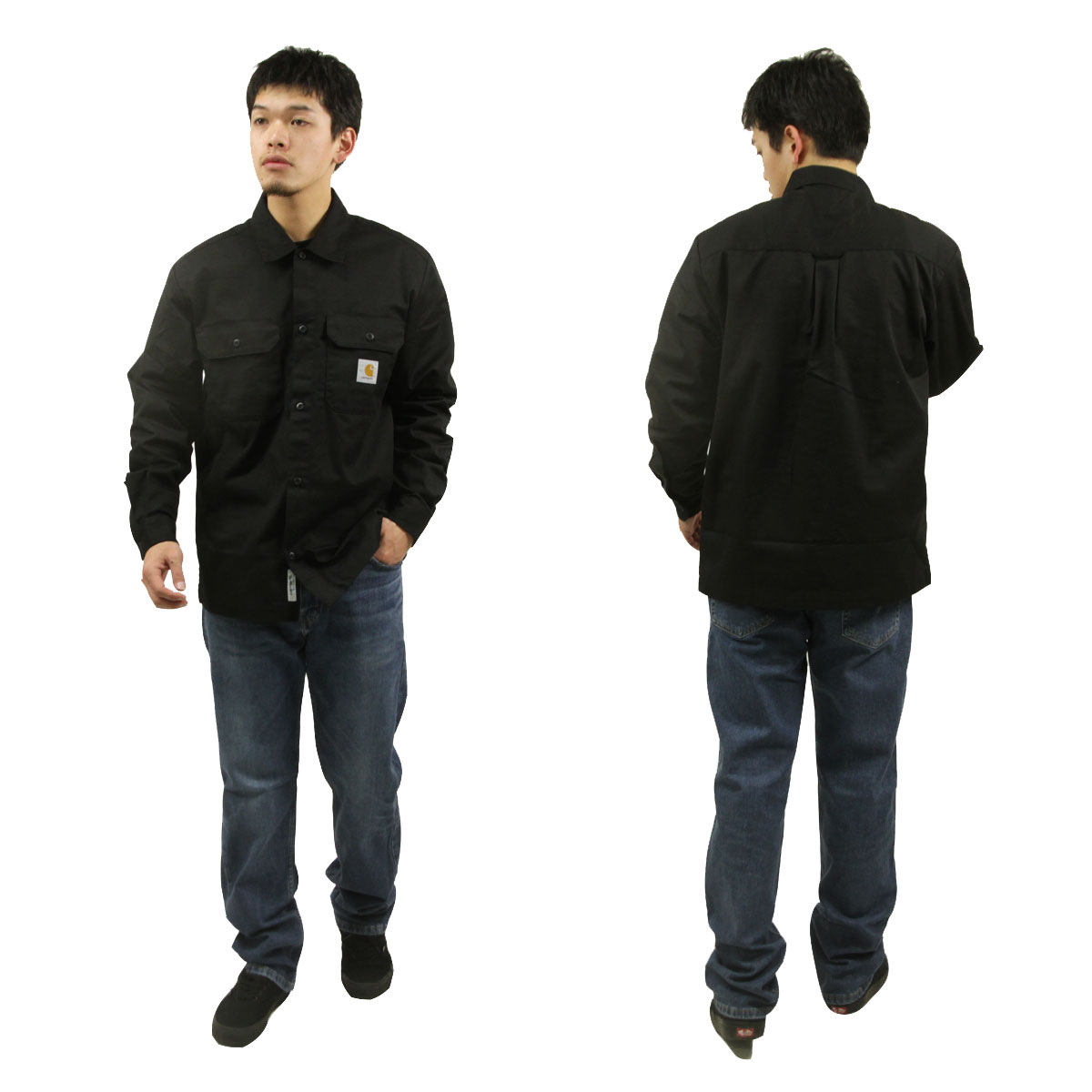 CARHARTT カーハート 長袖シャツ　ブラック　ワークシャツ　オーバーサイズ 楽天市場】カーハート 長袖シャツ CARHARTT RUGGED WORKWEAR L/S