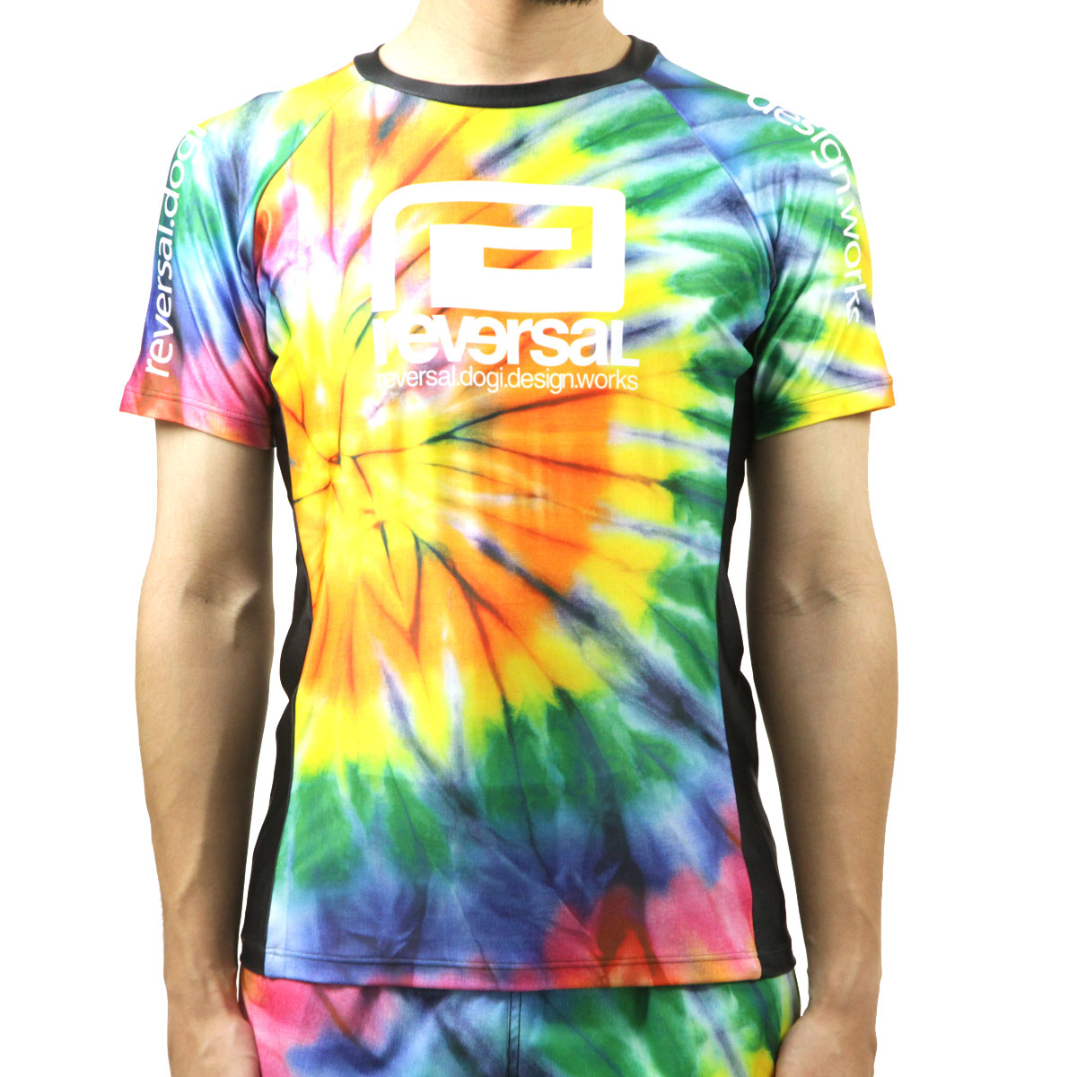 reversal（リバーサル） メンズ ラッシュガード 正規販売店 タイダイ