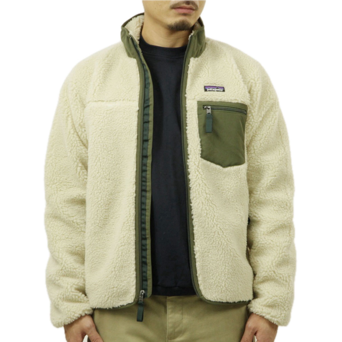 patagonia フリースジャケット クリーム色 patagonia（パタゴニア） 【ボーナスストア 誰でも+5% 12/13 0:00〜12