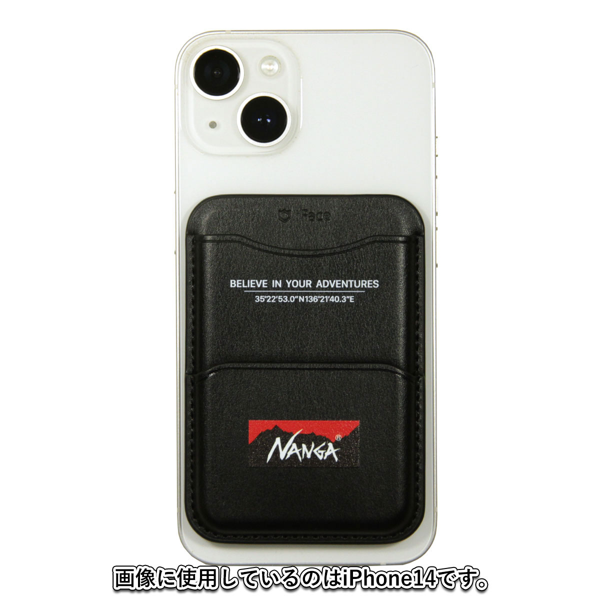 ナンガ メンズ レディース カードケース 正規販売店 NANGA カードウォレット カードポケット NANGA LOGO CARD WALLET BLK BLACK N2600-3Z049Z