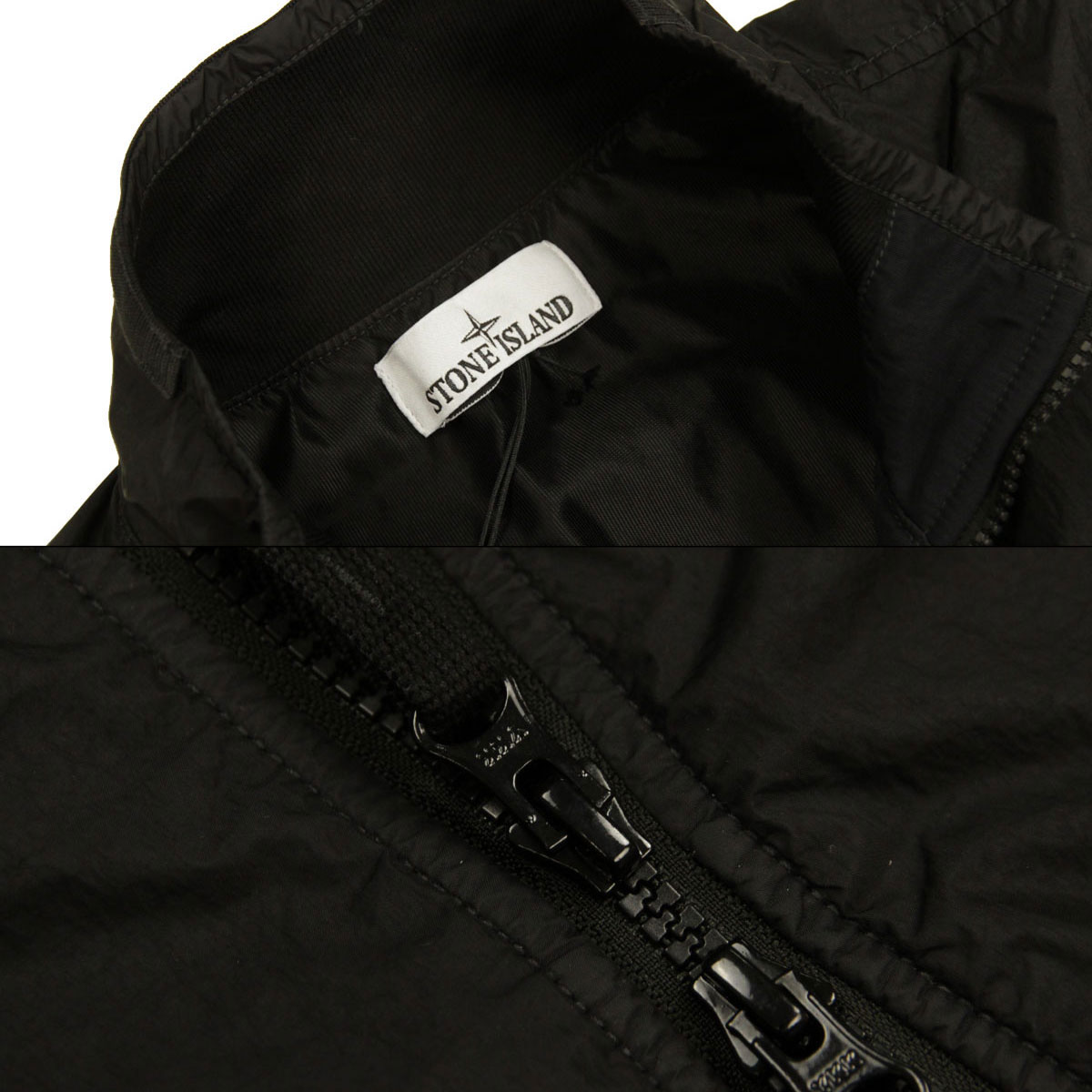 STONE  正規品　ナイロンジャケット　ブラック STONE ISLAND（ストーン アイランド） 【ボーナスストア 誰でも+4% 9/8