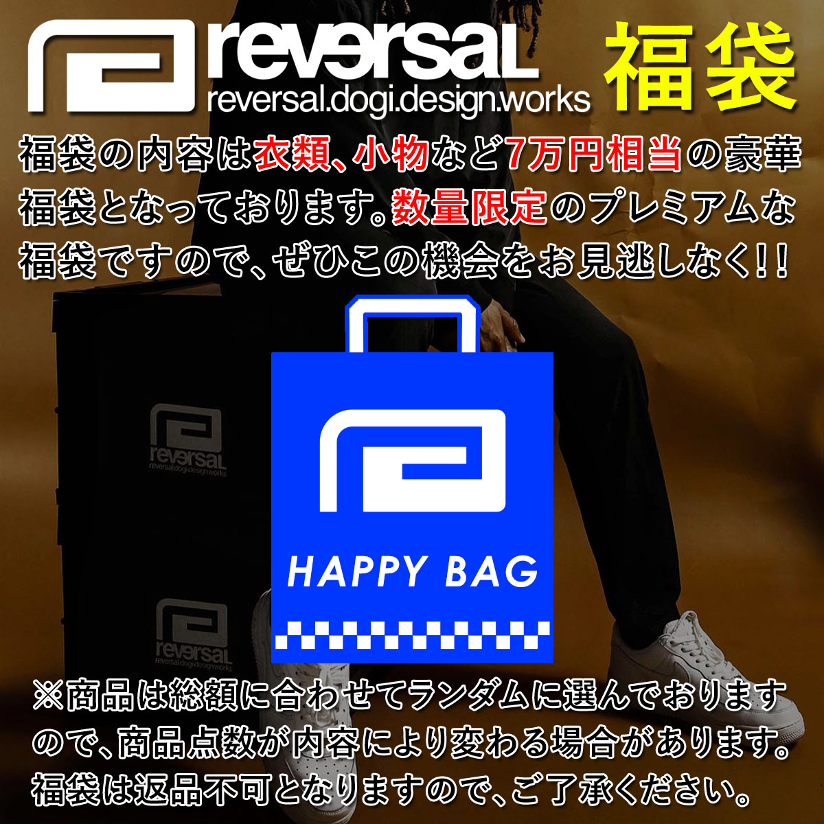 【福袋 リバーサル 2024 公式】【特別バージョン】 reversal