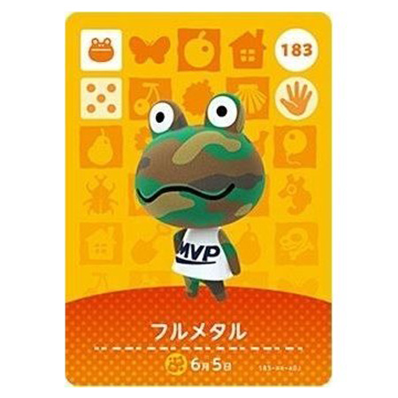 任天堂（Nintendo） あつまれ どうぶつの森 amiiboカード 第2弾 183