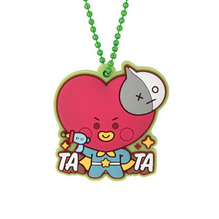 BTS BT21ぷっくりラバマスグミ2 6 TATA 単品 防弾少年団 食玩 LINE