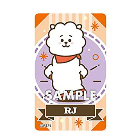 BTS BT21 デコステッカー RJ 単品 防弾少年団 食玩 LINE FRIENDS