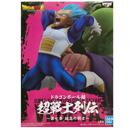 超戦士列伝　第7章　孤高の戦士　右手側のフィギュア。 BANPRESTO（バンプレスト） ドラゴンボール超 超戦士列伝 第七章 孤高