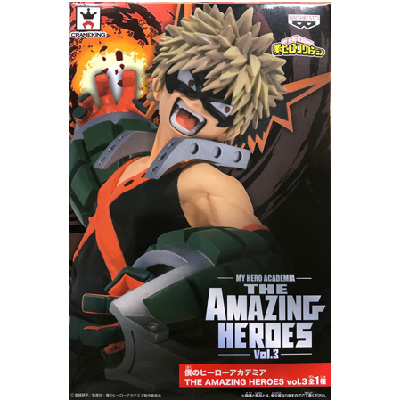 BANPRESTO 僕のヒーローアカデミア THE AMAZING HEROES vol.3 爆