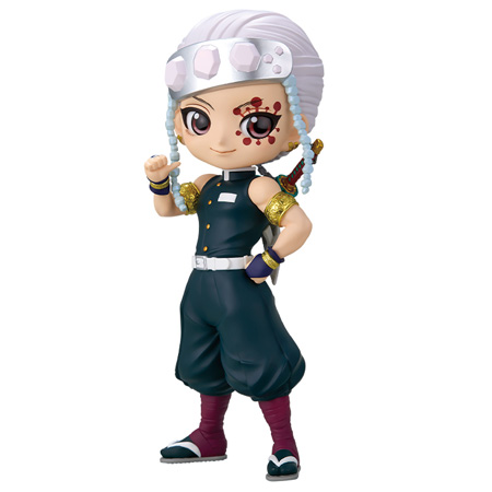 りっつさん専用ほぼ箱無しフィギュア BANPRESTO 鬼滅の刃 Q posket 鬼舞辻無惨 通常カラー 単品 き