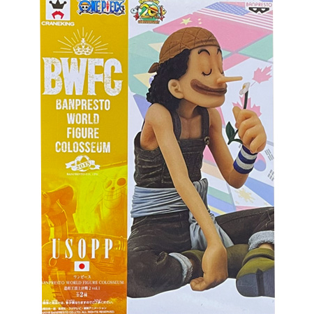 ワンピース BANPRESTO WORLD FIGURE COLOSSEUM 造形王頂上決戦2 vol.1 ウソップ フィギュア全2種セット BANPRESTO ONE PIECE ワンピース WORLD FIGURE COLOSSEUM 造形王