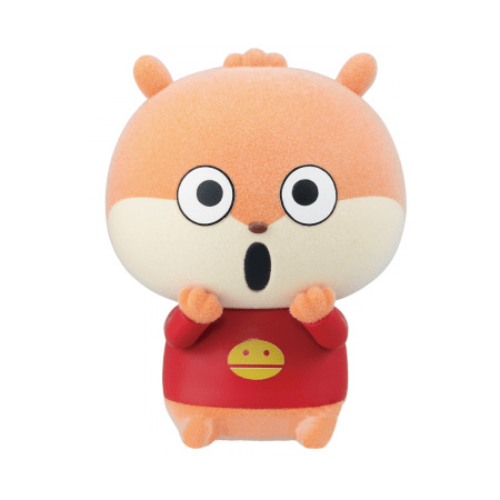 BANDAI（バンダイ） にしむらゆうじ作品 Fluffy Puffy こねずみ B