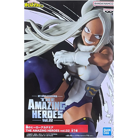 僕のヒーローアカデミア THE AMAZING HEROES vol.22 ミルコ フィギュア 単品 ヒロアカ アニメ バンプレスト プライズ グッズ