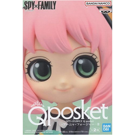 SPY×FAMILY Q posket アーニャ・フォージャー II 通常カラー スパイファミリー フィギュア キューポス アニメ プライズ グッズ