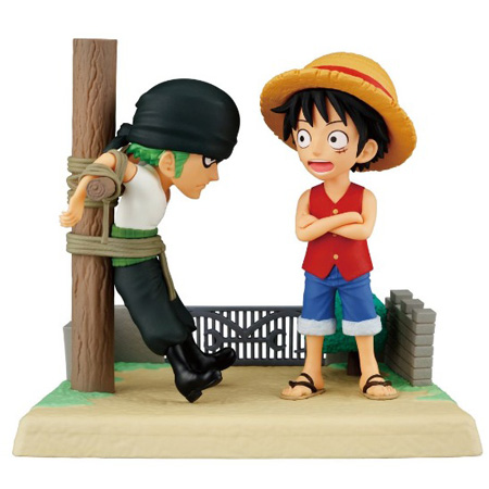 ONE PIECE ワンピース ワールドコレクタブルフィギュア ログストーリーズ モンキー・D・ルフィ & ロロノア・ゾロ アニメ キャラ グッズ