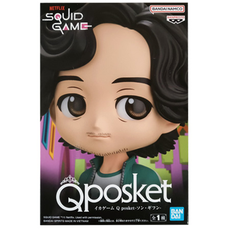 【保存版】 BANPRESTO イカゲーム Q posket ソン・ギフン 単品 フィギュア コミック・アニメ