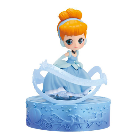 BANPRESTO Q posket stories Disney Characters Cinderella 台座