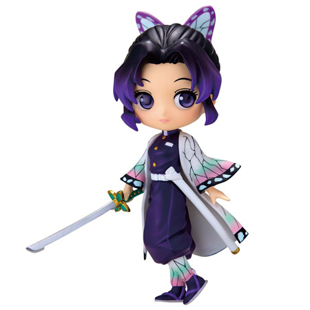 鬼滅の刃　vol.1紫　４コン BANPRESTO 鬼滅の刃 Q posket petit vol.4 胡蝶 しのぶ 単品 こ