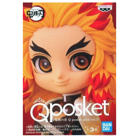 BANPRESTO 鬼滅の刃 Q posket petit vol.5 煉獄 杏寿郎 単品