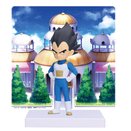 BANPRESTO ドラゴンボールDAIMA ベジータ ミニ パネル付き