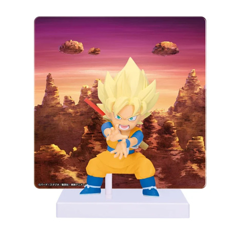 BANPRESTO ドラゴンボールDAIMA 超サイヤ人孫悟空 ミニ パネル