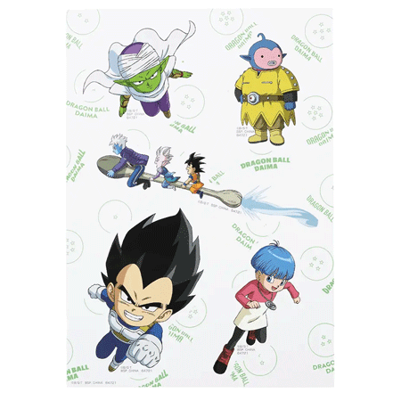 一番くじドラゴンボールダイマポルンガ　孫悟空　ベジータ　界王神　ピッコロ　ブルマ 小さくなった孫悟空、界王神、ベジータ、ブルマ、ピッコロ