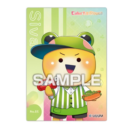 エンスカイ カラフルピーチ クリアカードコレクションガム カラピチ