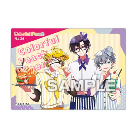 エンスカイ カラフルピーチ クリアカードコレクションガム カラピチ