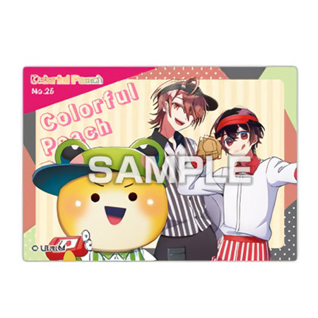 エンスカイ カラフルピーチ クリアカードコレクションガム カラピチ