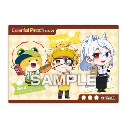 エンスカイ カラフルピーチ クリアカードコレクションガム カラピチ